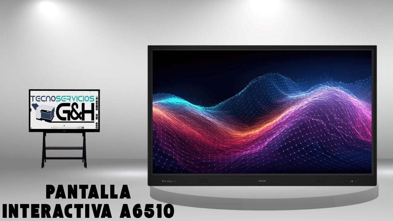 RICOH A6510 Pantalla interactiva