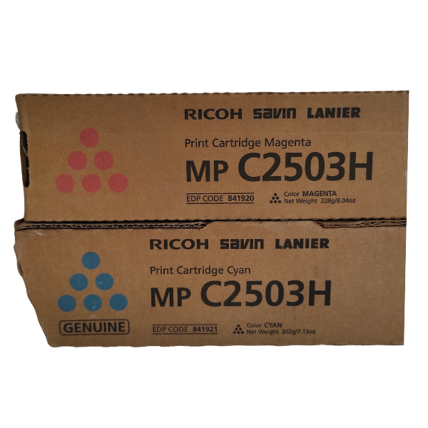 JUEGO TONER RICOH MP C2503H