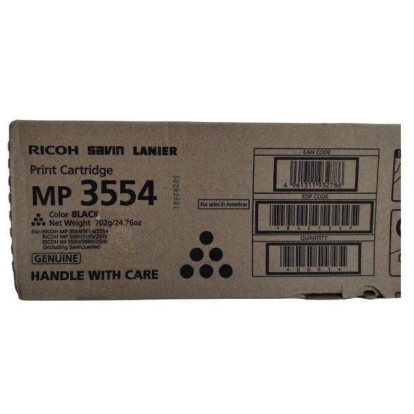 TONER RICOH MP 3554 NEGRO